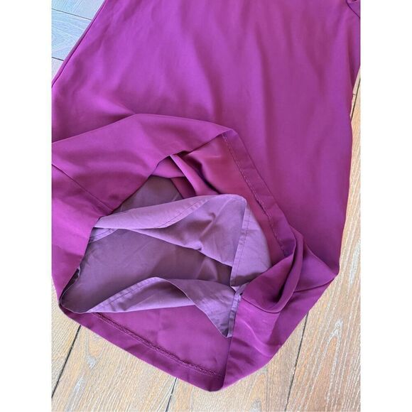 Anna Cate V Neck Purple Mini Dress Size XSmall - Picture 6 of 9